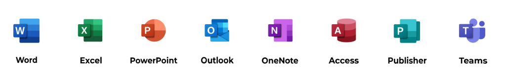 Состав пакета Office 2021 Professional Plus