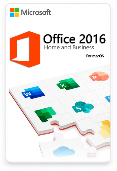 Microsoft Office 16 Home Business Macos