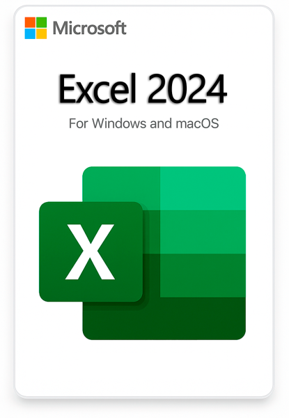 Microsoft Excel 2024 для PC / MacOS с привязкой