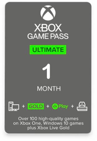 Xbox Game Pass Ultimate 1 месяц