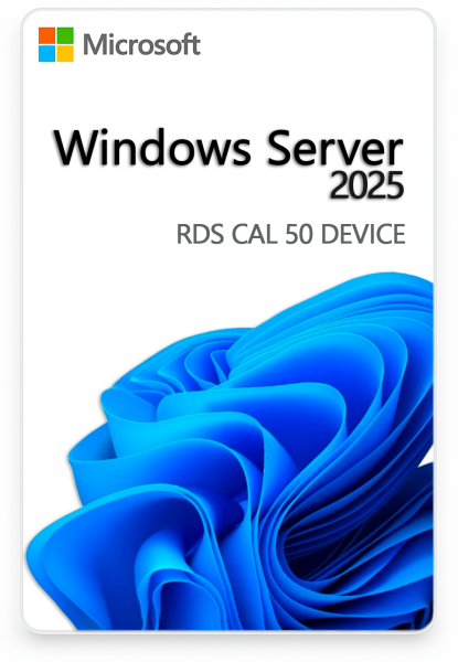 RDS Microsoft Windows Server 2025 Device Cal 50