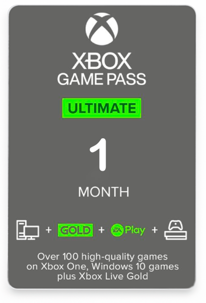 Xbox Game Pass Ultimate 1 месяц